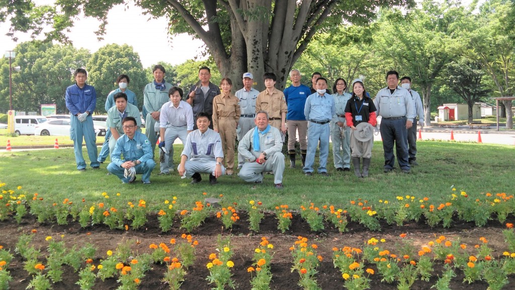 水上公園集合写真